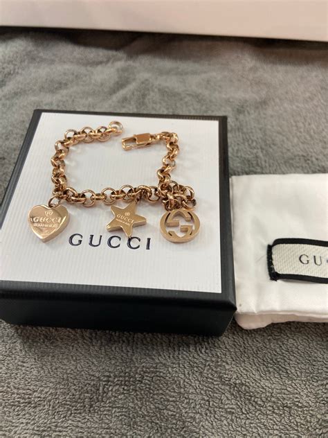 gucci rose gold bracelet.